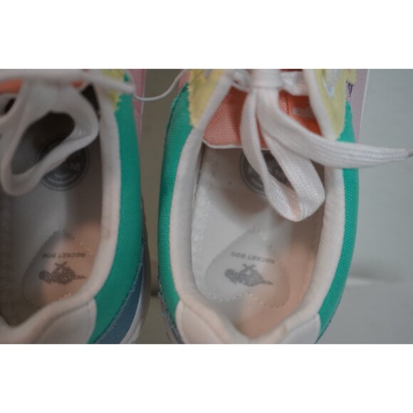 Rocket Dog Cheery Plush Foam Comfort Summer Sneaker Size 9 / Color Block Rainbow - Picture 8 of 12